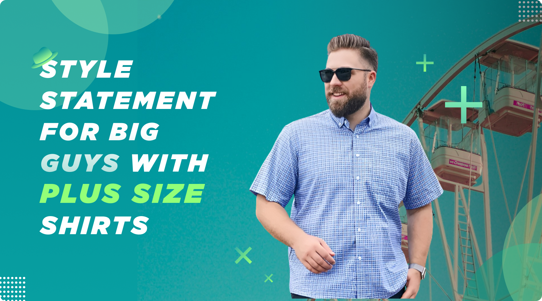 Vibrant & Classy: Elevating Style with Plus-Size Men's Shirts