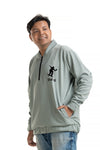 Men Plus Size Mint Sweatshirt