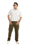 Men's Plus Size Olive Denim