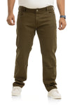 Men's Plus Size Olive Denim