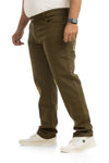 Men's Plus Size Olive Denim