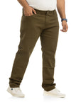 Men's Plus Size Olive Denim