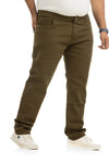 Men's Plus Size Olive Denim