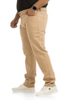Men's Plus Size Beige Denim
