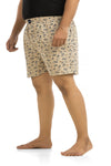 Men Plus Size Printed Boxers-13035