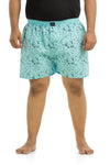Men Plus Size Printed Boxers-13039