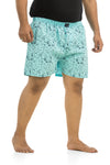 Men Plus Size Printed Boxers-13039