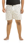 Men Plus Size Printed Boxers-13037