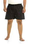 Men Plus Size Printed Boxers-13030