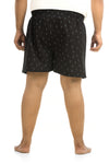 Men Plus Size Printed Boxers-13030