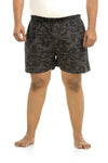 Men Plus Size Printed Boxers-13033