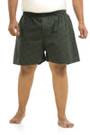 Men Plus Size Printed Boxers-13038