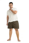 Men Plus Size Printed Boxers-13032