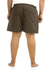 Men Plus Size Printed Boxers-13032