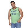 Men Plus Size Sleeveless T-shirt