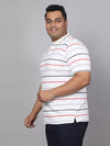 Men Plus Size Polo T-shirt