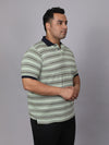 Men Plus Size Polo T-shirt